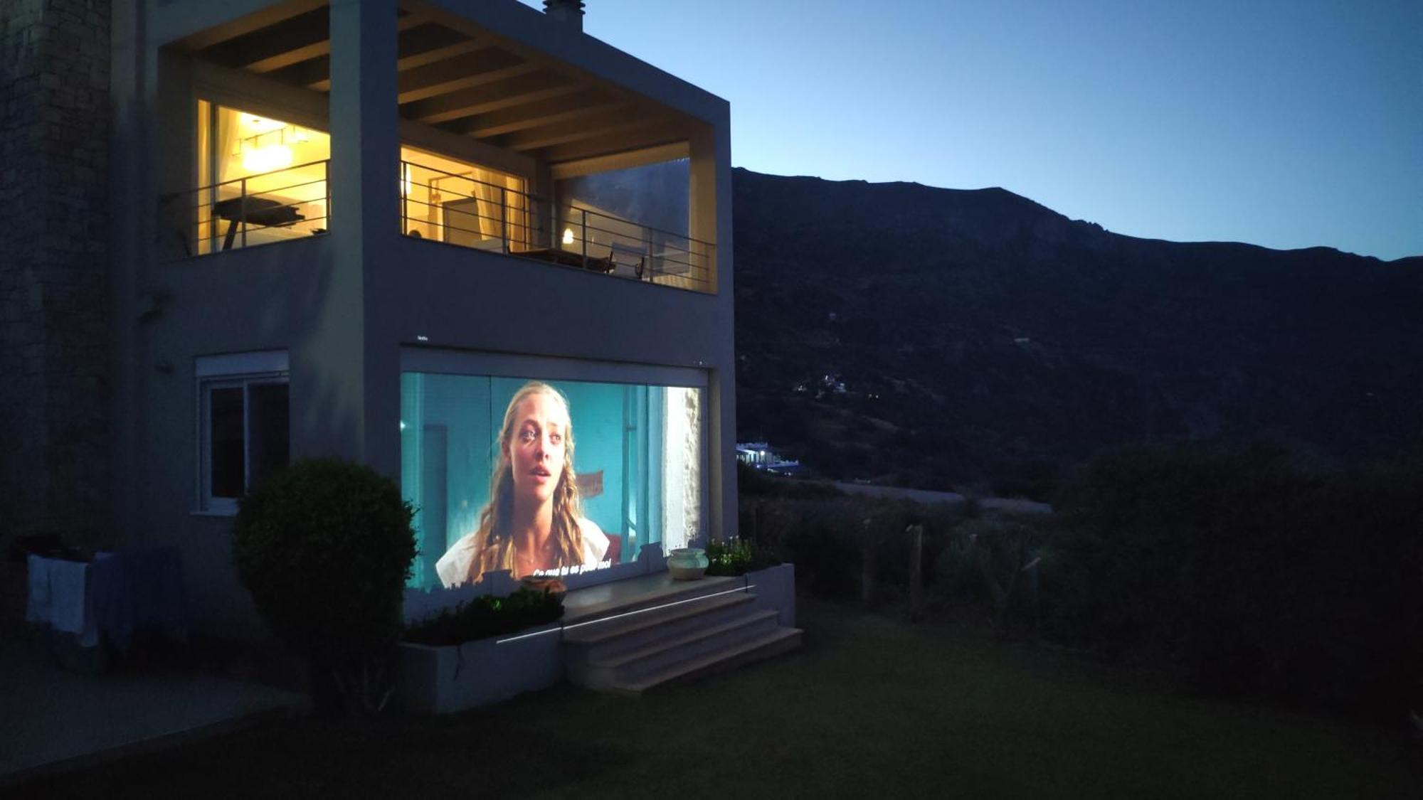 Villa With Aegean Views Akhladherí Dış mekan fotoğraf