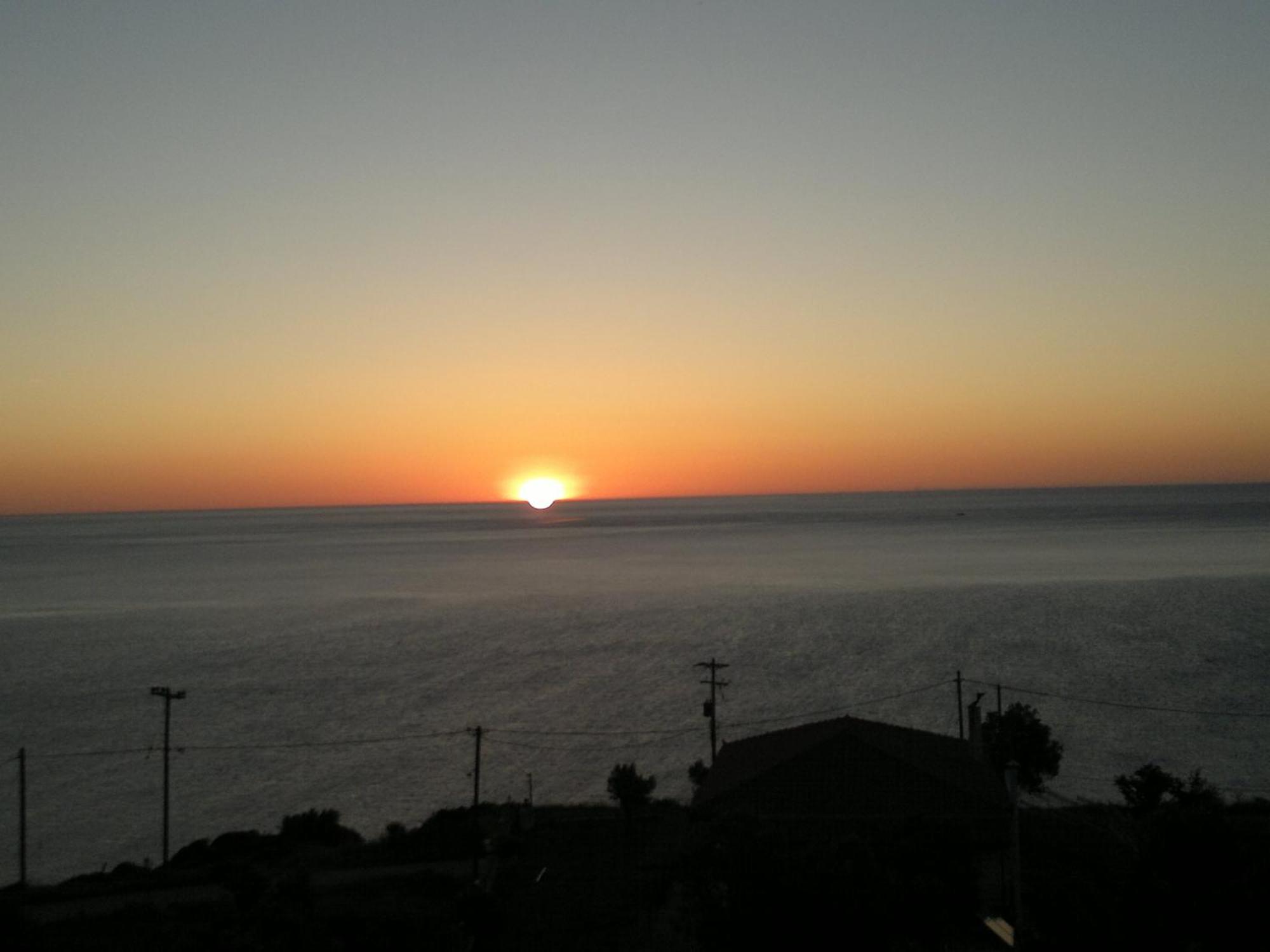 Villa With Aegean Views Akhladherí Dış mekan fotoğraf